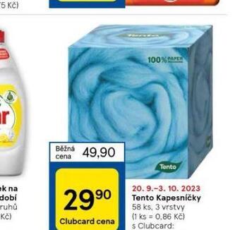 Tesco Tento kapesníčky nabídka