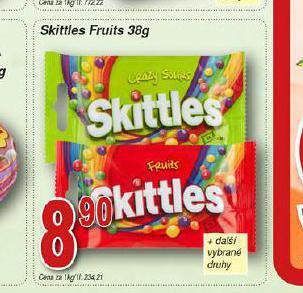 Hruška Skittles fruits nabídka