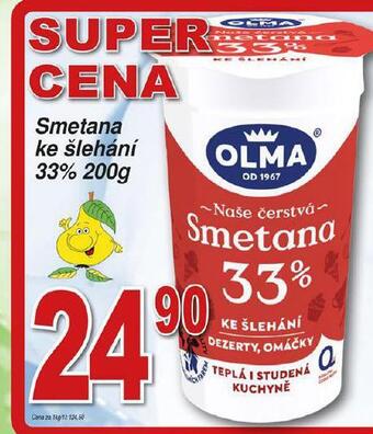 Hruška Olma smetana ke šlehání 33% nabídka