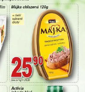 Hruška Májka chlazená nabídka