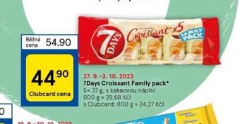 Tesco 7days croissant family pack nabídka