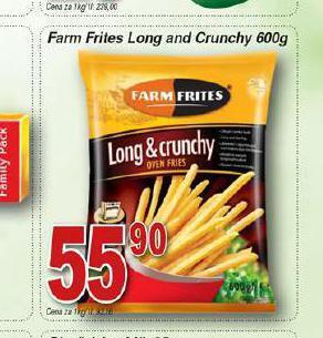 Hruška Farm frites long and crunchy nabídka