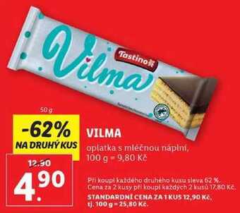 Lidl Vilma, 50 g nabídka