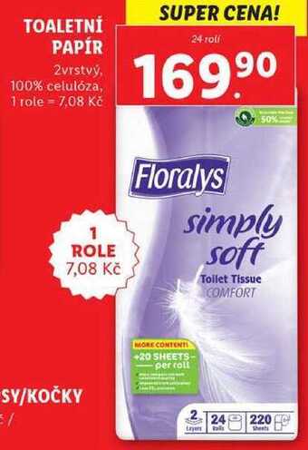 Lidl Toaletní papír , 24 rolí nabídka