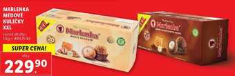 Lidl Marlenka medové kuličky xxl, 470 g nabídka