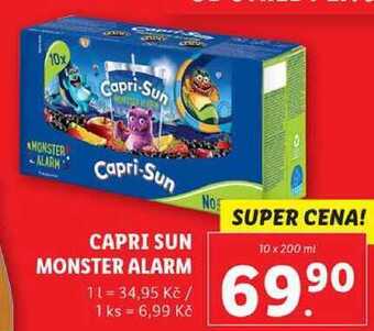 Lidl Capri sun monster alarm, 10x 200 ml nabídka