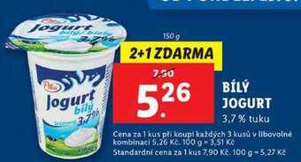 Lidl Bílý jogurt, 150 g nabídka