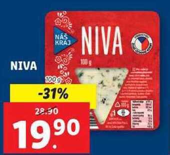 Lidl Niva, 100 g nabídka