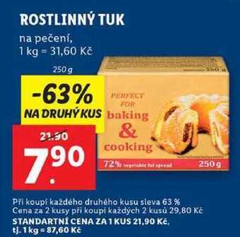 Lidl Rostlinný tuk, 250 g nabídka