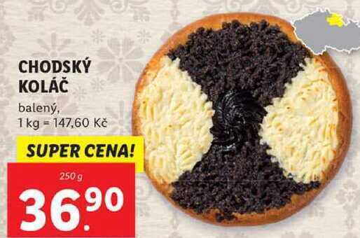 Lidl Chodský koláč, 250 g nabídka