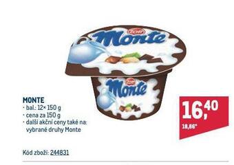 Makro Monte nabídka