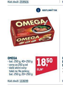 Makro Omega nabídka