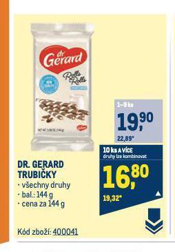 Makro Dr. gerard trubičky nabídka