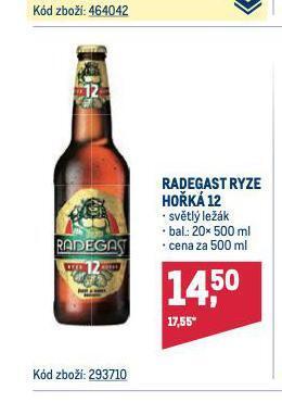 Makro Pivo radegast nabídka