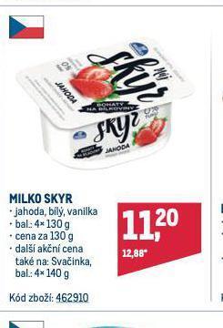 Makro Milko skyr nabídka