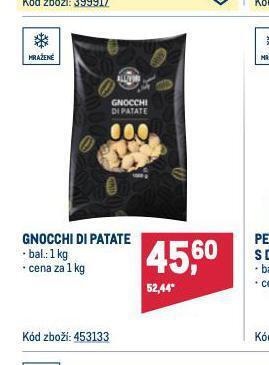 Makro Gnocchi di patate nabídka