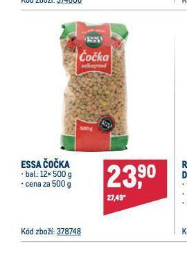 Makro Essa čočka nabídka