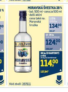 Makro Moravská švestka nabídka