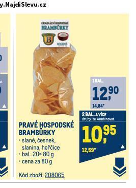 Makro Pravé hospodské brambůrky nabídka