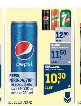 Makro Pepsi nabídka