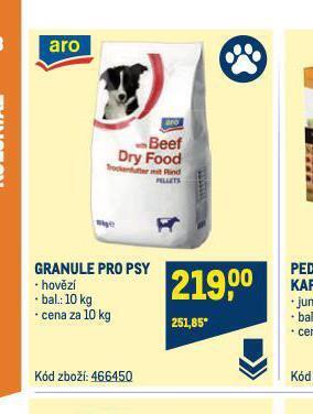 Makro Granule pro psy nabídka