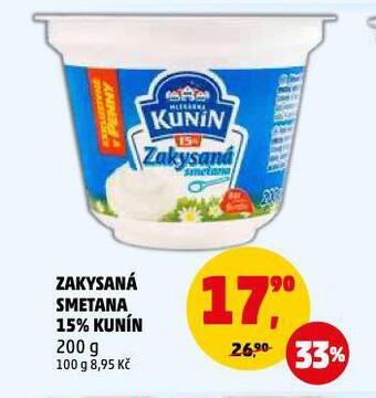 Penny Market Zakysaná smetana nabídka