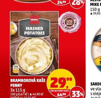 Penny Market Bramborová kaše nabídka