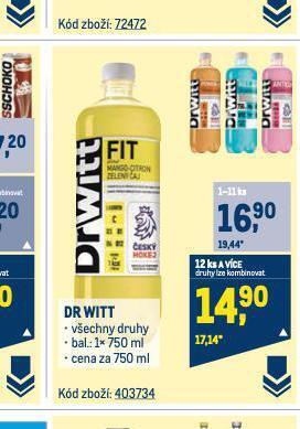 Makro Dr witt nabídka