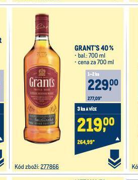 Makro Grant's nabídka