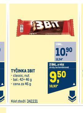 Makro Tyčinka 3bit nabídka