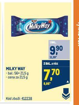 Makro Milky way nabídka