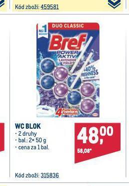 Makro Bref wc blok nabídka