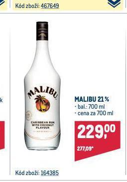 Makro Malibu nabídka