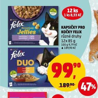 Penny Market Felix kapsičky pro kočky nabídka
