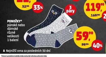 Penny Market Ponožky nabídka