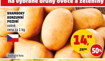 Penny Market Brambory konzumní pozdní nabídka