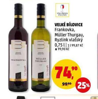 Penny Market Velké bílovice muller thurgau nabídka