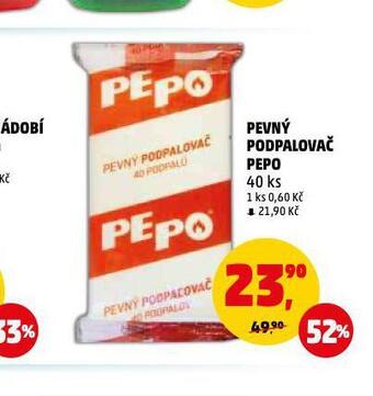 Penny Market Pevný podpalovač pepo nabídka