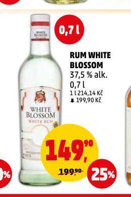 Penny Market Rum white blossom nabídka