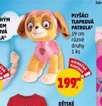 Penny Market Plyšáci tlapková patrola nabídka