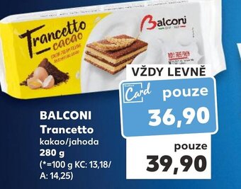 Kaufland BALCONI Trancetto kakao/jahoda nabídka