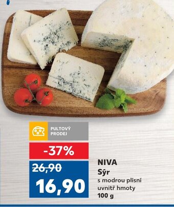 Kaufland NIVA Sýr nabídka