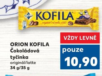 Kaufland ORION KOFILA Čokoládová tyčinka nabídka