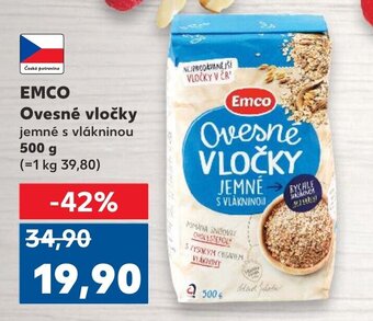 Kaufland EMCO Ovesné vločky nabídka