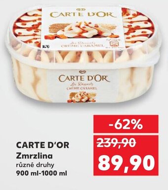 Kaufland CARTE D'OR Zmrzlina nabídka