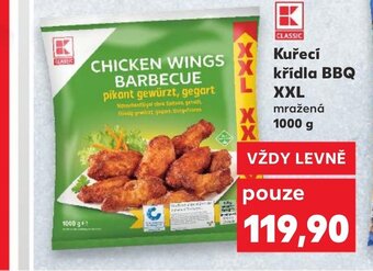 Kaufland Kuřecí křídla BBQ XXL nabídka