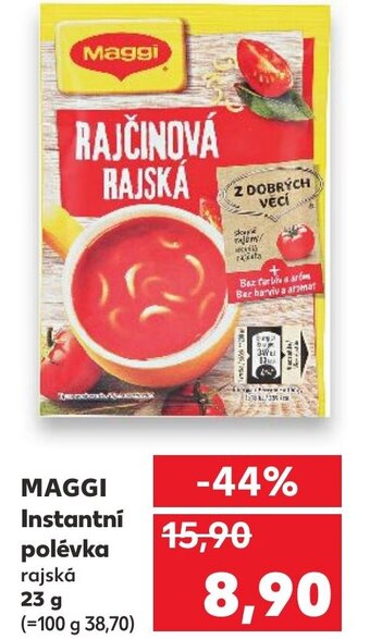 Kaufland MAGGI Instantní polévka nabídka