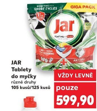 Kaufland JAR Tablety do myčky nabídka