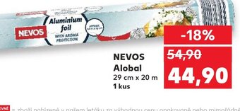 Kaufland NEVOS Alobal nabídka