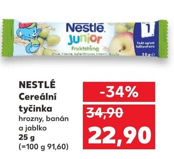 Kaufland NESTLÉ Cereální tyčinka nabídka